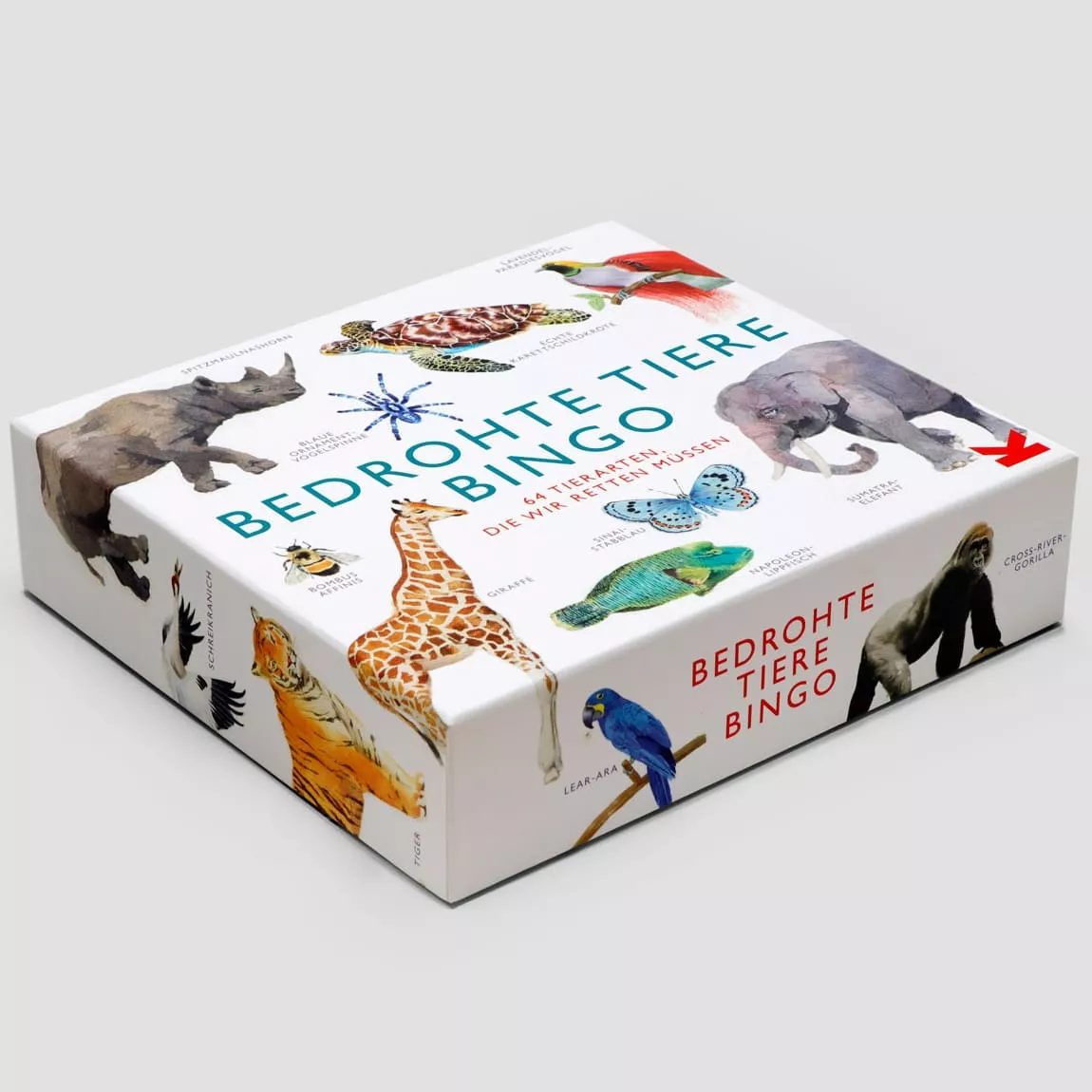 Laurence King Verlag Bedrohte Tiere Bingo