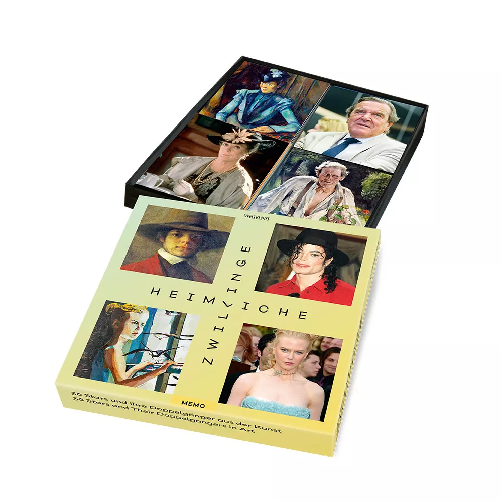 Weltkunst Heimliche Zwillinge-Memo